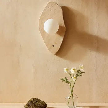 Aplica de perete, Opviq, 823OLY1144, Bej/Alb imagine