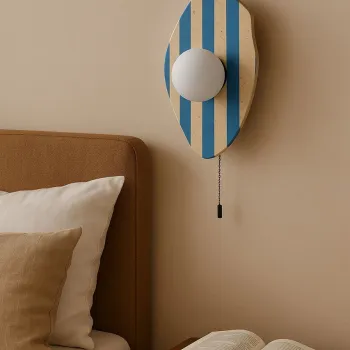 Aplica de perete, Opviq, 823OLY1148, Bej / Alb / Albastru imagine