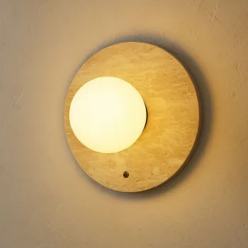 Aplica de perete, Opviq, 823OLY1154, Bej/Alb imagine