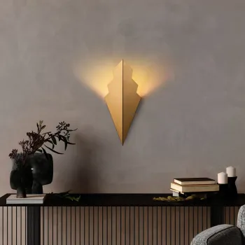 Aplica de perete, Opviq, 892OPV2403, Auriu imagine