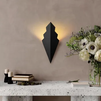 Aplica de perete, Opviq, 892OPV2404, Negru imagine