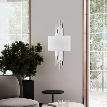 Aplica de perete, Opviq, 892OPV2414, Alb imagine