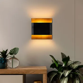 Aplica de perete, Opviq, 892OPV2418, Negru imagine