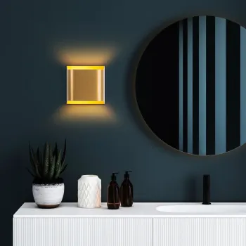 Aplica de perete, Opviq, 892OPV2421, Auriu imagine