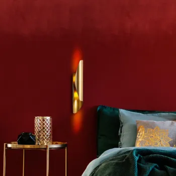 Aplica de perete, Opviq, 892OPV2427, Auriu imagine