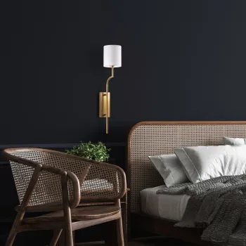 Aplica de perete, Opviq, 892OPV2450, Aur/Alb imagine