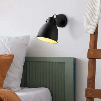 Aplica de perete, Opviq, 892OPV2493, Negru imagine