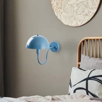 Aplica de perete, Opviq, 892OPV2521, Albastru imagine