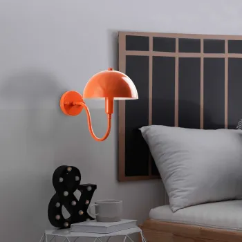 Aplica de perete, Opviq, 892OPV2522, Portocaliu imagine