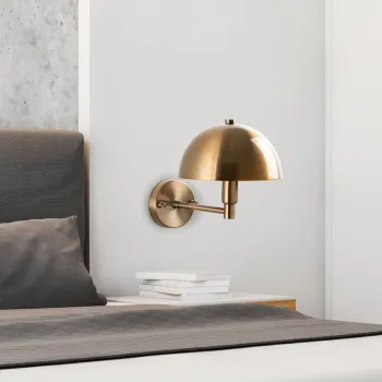 Aplica de perete, Opviq, 892OPV2531, Auriu imagine