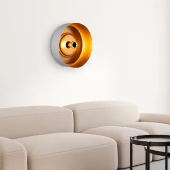 Aplica de perete, Opviq, 892OPV2539, Gri imagine