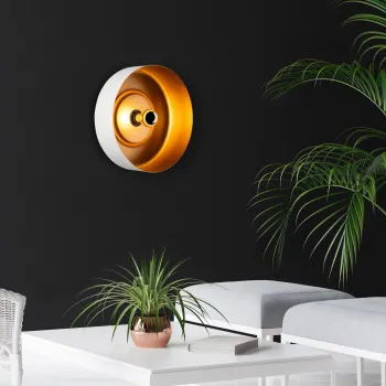 Aplica de perete, Opviq, 892OPV2541, Alb imagine