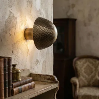 Aplica de perete, Opviq, 892OPV3513, Maro antichizat imagine