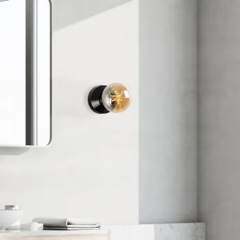 Aplica de perete, Opviq, 892OPV3526, Negru imagine