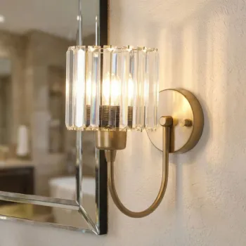 Aplica de perete, Opviq, 892OPV3529, Auriu imagine