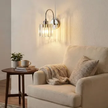 Aplica de perete, Opviq, 892OPV3530, Crom imagine