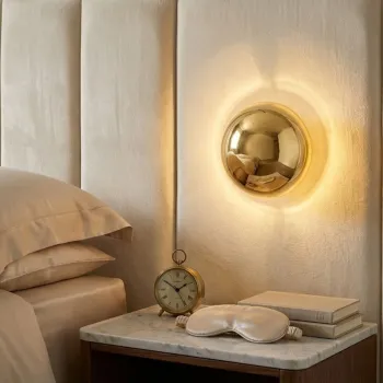 Aplica de perete, Opviq, 942FLG2220, Auriu imagine