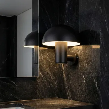 Aplica de perete, Opviq, 942FLG2229, Negru imagine