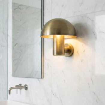 Aplica de perete, Opviq, 942FLG2231, Maro antichizat imagine