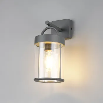 Aplica de perete pentru exterior Almeria, RL, 12.5x18x29 cm, 28W, 1x E27, aluminiu, antracit imagine