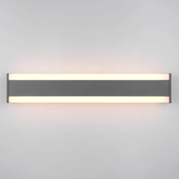 Aplica de perete pentru exterior Dawson, TRIO, 60x10.7 cm, 8W, 1x SMD, aluminiu, antracit imagine