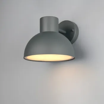 Aplica de perete pentru exterior Elbe, TRIO, 20x18.5 cm, 10W, 1x E27, aluminiu, antracit imagine