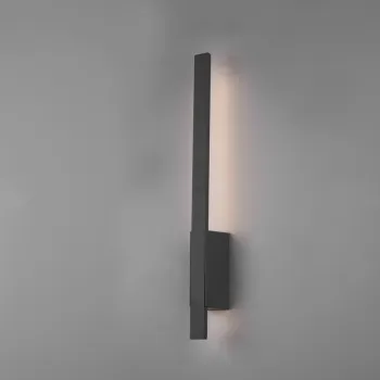 Aplica de perete pentru exterior Tawa, TRIO, 5x6.5x50 cm, 7.5W, 1x SMD, aluminiu, antracit imagine