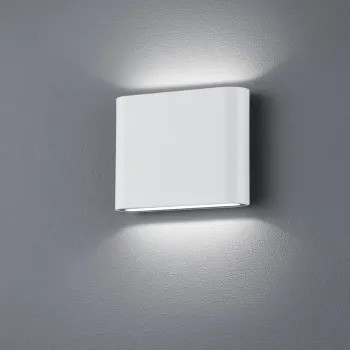 Aplica de perete pentru exterior Thames II, TRIO, 11.5x9 cm, 2.5W, 1x SMD, aluminiu, alb mat imagine