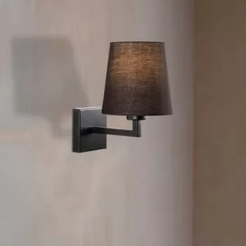 Aplica de perete, Profil - 4658, Opviq, 18 x 24 x 30 cm, 1 x E27, 40W, negru imagine