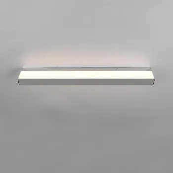 Aplica de perete Rocco, TRIO, 60x3.6 cm, 8W, 1x SMD, aluminiu, argintiu imagine