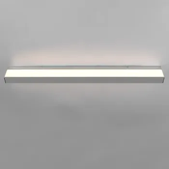 Aplica de perete Rocco, TRIO, 90x3.6 cm, 13W, 1x SMD, aluminiu, argintiu imagine