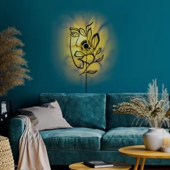 Aplica de perete, Shadow, 526SHD1173, Metal, Negru imagine