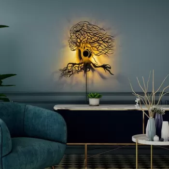 Aplica de perete, Shadow, 526SHD1176, Metal, Negru imagine