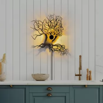 Aplica de perete, Shadow, 526SHD1177, Metal, Negru imagine