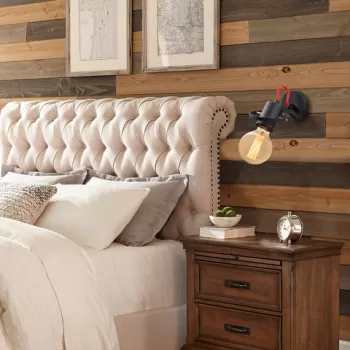 Aplica de perete, Sheen, 521SHN2172, Metal, Negru imagine