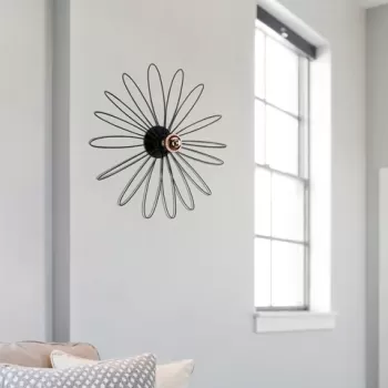 Aplica de perete, Sheen, 521SHN2202, Metal, Negru imagine