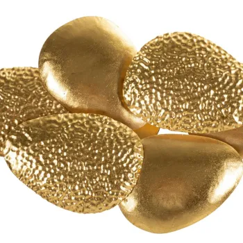 Aplica de perete Shell, Mauro Ferretti, 2 x E14, 40W, 44x11x28 cm, fier, auriu imagine