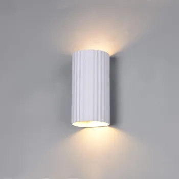 Aplica de perete Soka, TRIO, 9.5x8.5x18 cm, 10W, 2x GU10, metal, alb mat imagine