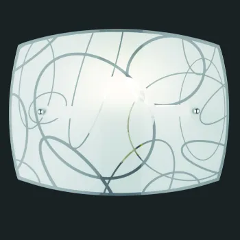 Aplica de perete Spirelli, TRIO, 30x22 cm, 40W, 1x E27, metal, alb imagine