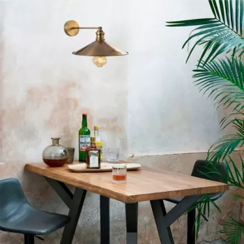 Aplica de perete, Tatum, 584TTM1903, Metal, Vintage imagine