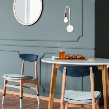 Aplica de perete, Tatum, 584TTM1964, Metal, Alb imagine