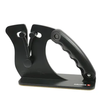 Ascutitor manual pentru cutite, in forma de V - Zokura imagine