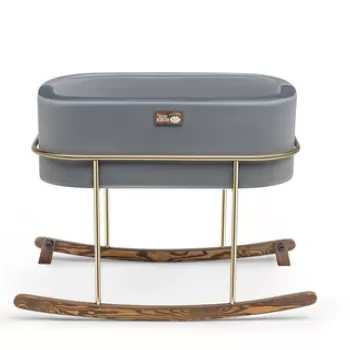 Balansoar bebelusi, Hudson, Hier Metal, Gri / Auriu imagine