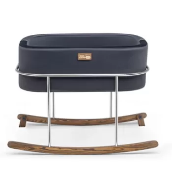 Balansoar bebelusi, Hudson, Hier Metal, Negru / Crom imagine