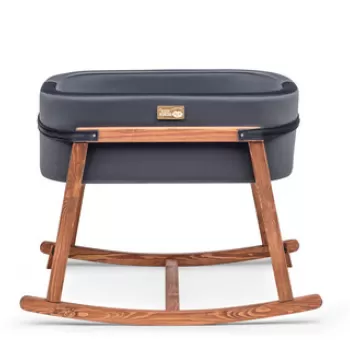 Balansoar bebelusi, Hudson, Hier, Negru / Stejar imagine