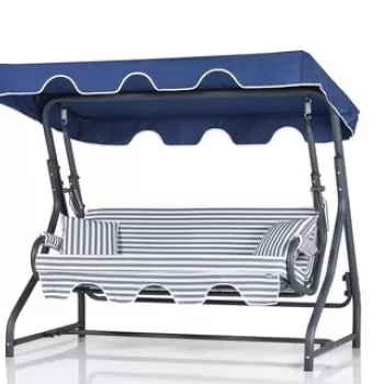 Balansoar Olea-1, Clara, 3 locuri, albastru imagine