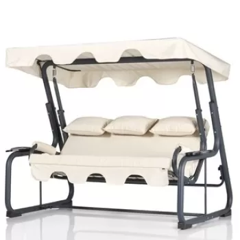 Balansoar Vitis-3, Clara, 3 locuri, crem imagine