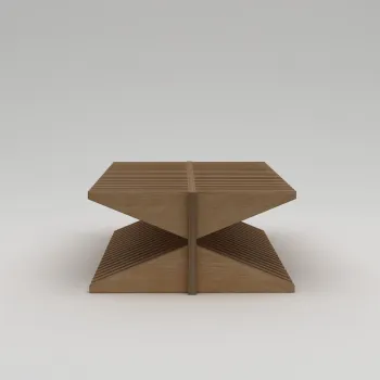 Banca, Hanah Home, Sedilia, 123x40x80 cm, 100% BIRCH PLYWOOD, Lemn natural imagine