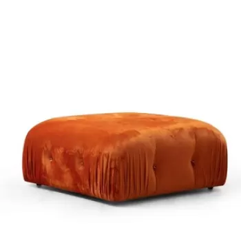 Bancheta, Artie, 560ARE1427, Lemn de fag / PAL, Portocaliu imagine