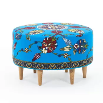 Bancheta, Balcab Home, 825BLC1445, Lemn de fag / MDF, Albastru / Galben / Rosu / Verde / Alb imagine